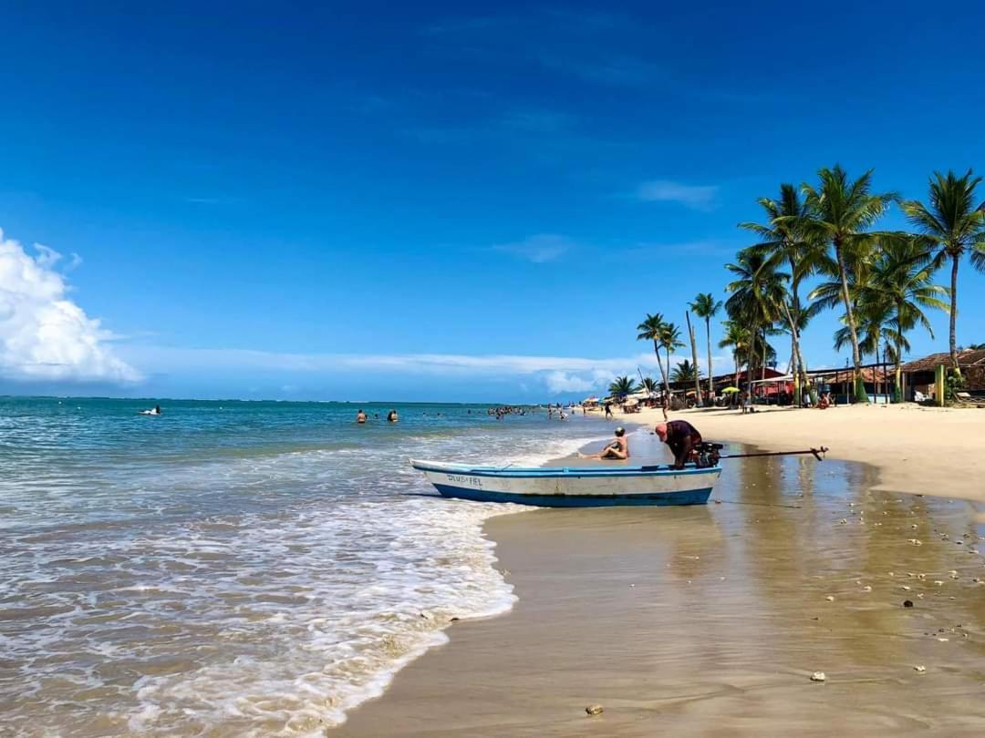 Apto Aconchegante Na Praia Coroa Vermelha Santa Cruz Cabrália Eksteriør billede